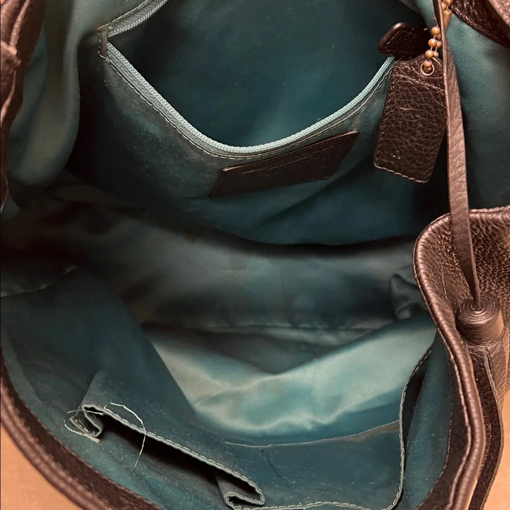 Coach Black Shoulder Bag - Picture 16 of 16